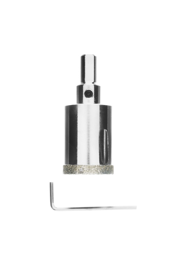 Сверло алмазное по керамограниту, 30 х 67 мм, трехгранный хвостовик Matrix