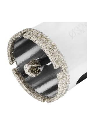 Сверло алмазное по керамограниту, 32 х 67 мм, трехгранный хвостовик Matrix