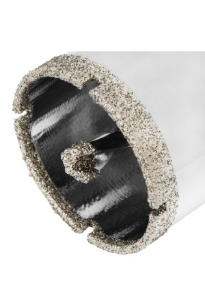 Сверло алмазное по керамограниту, 38 х 67 мм, трехгранный хвостовик Matrix