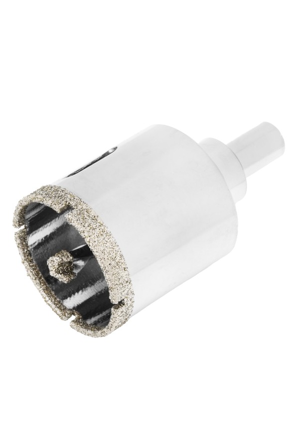 Сверло алмазное по керамограниту, 38 х 67 мм, трехгранный хвостовик Matrix