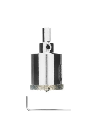 Сверло алмазное по керамограниту, 38 х 67 мм, трехгранный хвостовик Matrix