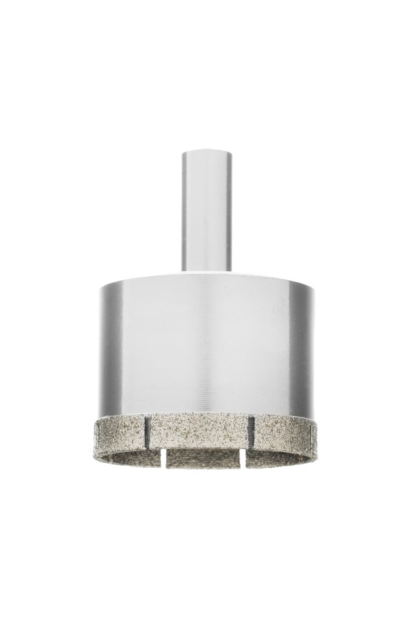 Сверло по стеклу и керамической плитке, 40 х 55 мм, цилиндрический хвостовик Сибртех