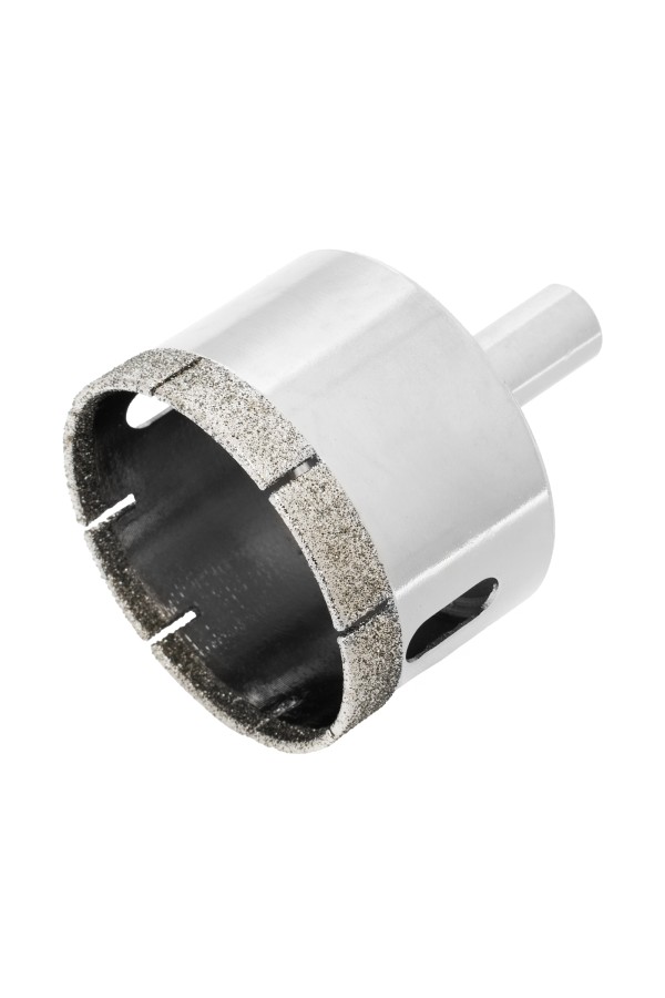 Сверло по стеклу и керамической плитке, 45 х 55 мм, цилиндрический хвостовик Сибртех