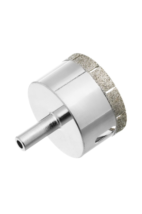 Сверло по стеклу и керамической плитке, 50 х 55 мм, цилиндрический хвостовик Сибртех