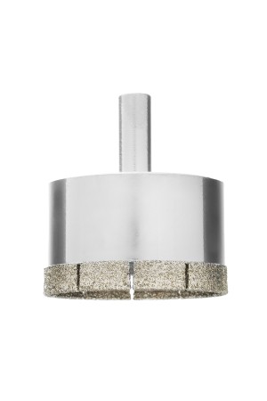 Сверло по стеклу и керамической плитке, 50 х 55 мм, цилиндрический хвостовик Сибртех