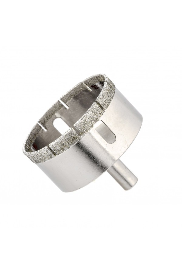 Сверло по стеклу и керамической плитке, 55 х 55 мм, цилиндрический хвостовик Сибртех