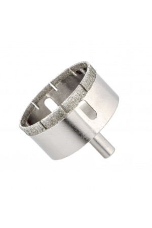 Сверло по стеклу и керамической плитке, 60 х 55 мм, цилиндрический хвостовик Сибртех