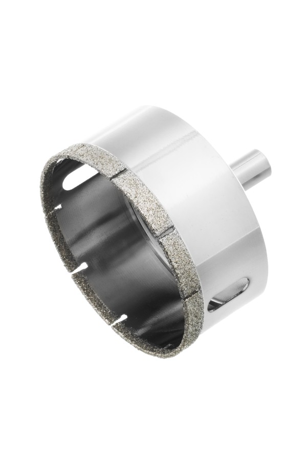 Сверло по стеклу и керамической плитке, 65 х 55 мм, цилиндрический хвостовик Сибртех