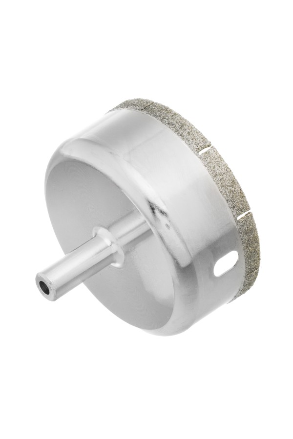 Сверло по стеклу и керамической плитке, 68 х 55 мм, цилиндрический хвостовик Сибртех