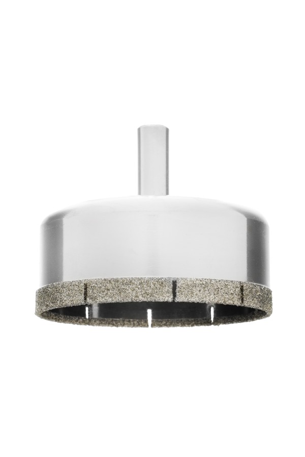 Сверло по стеклу и керамической плитке, 68 х 55 мм, цилиндрический хвостовик Сибртех