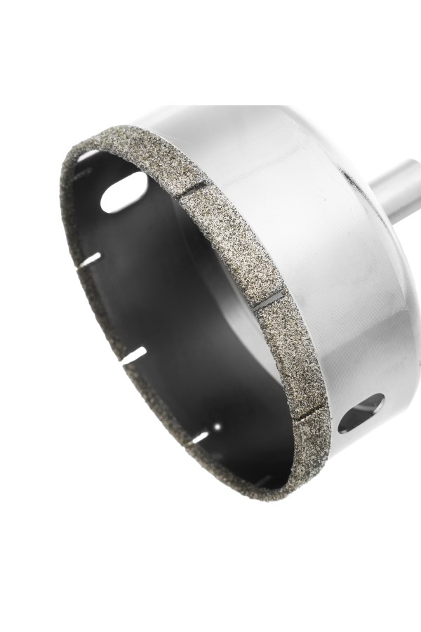 Сверло по стеклу и керамической плитке, 68 х 55 мм, цилиндрический хвостовик Сибртех