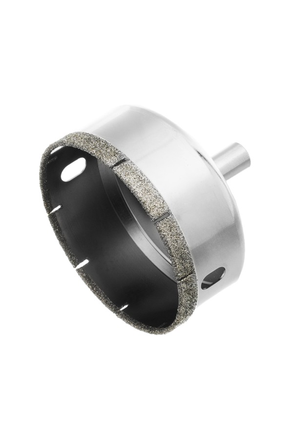 Сверло по стеклу и керамической плитке, 68 х 55 мм, цилиндрический хвостовик Сибртех