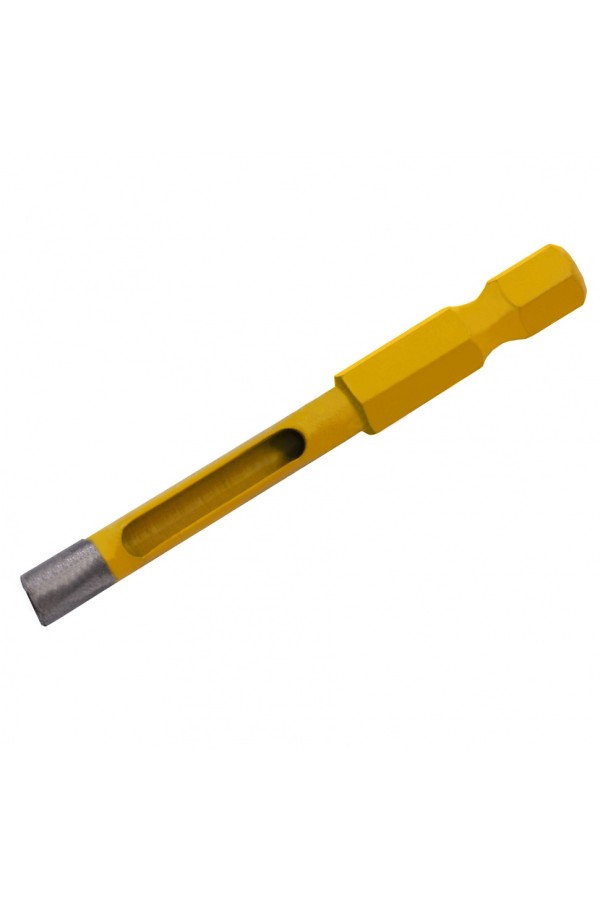 Сверло алмазное по керамограниту, 5 х 35 мм, шестигранный хвостовик Denzel