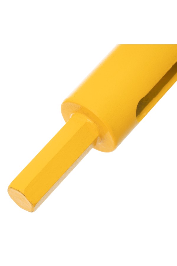 Сверло алмазное по керамограниту, 18 мм, мокрая резка, трехгранный хвостовик Denzel