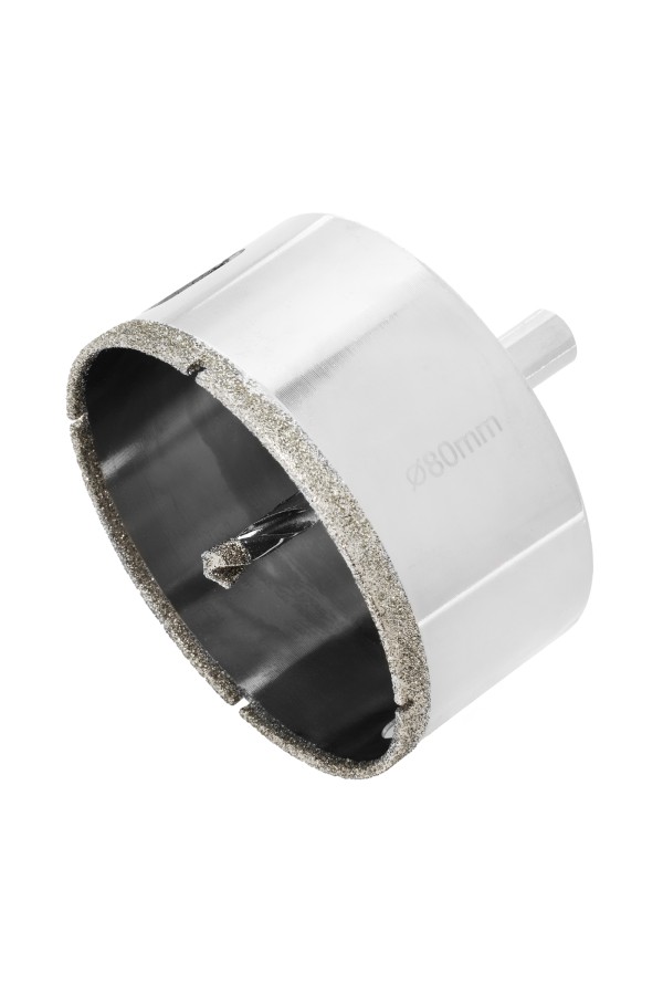 Сверло алмазное по керамограниту, 80 х 67 мм, трехгранный хвостовик Matrix