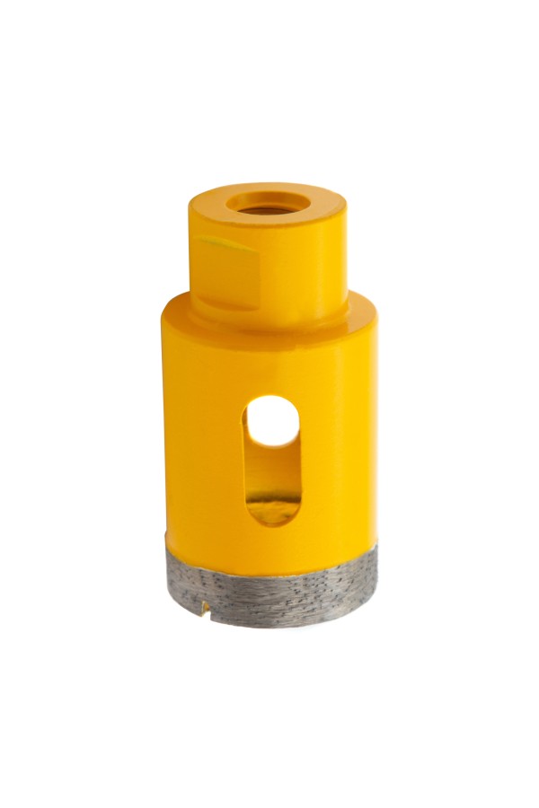 Сверло алмазное по керамограниту, 40 мм, мокрая резка, М14 Denzel