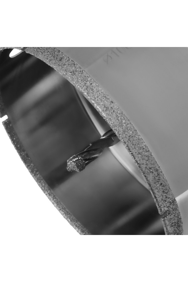 Сверло алмазное по керамограниту, 100 х 67 мм, трехгранный хвостовик Matrix