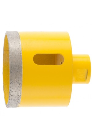 Сверло алмазное по керамограниту, 68 мм, мокрая резка, М14 Denzel