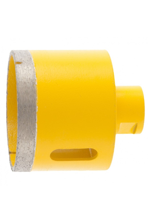 Сверло алмазное по керамограниту, 70 мм, мокрая резка, М14 Denzel