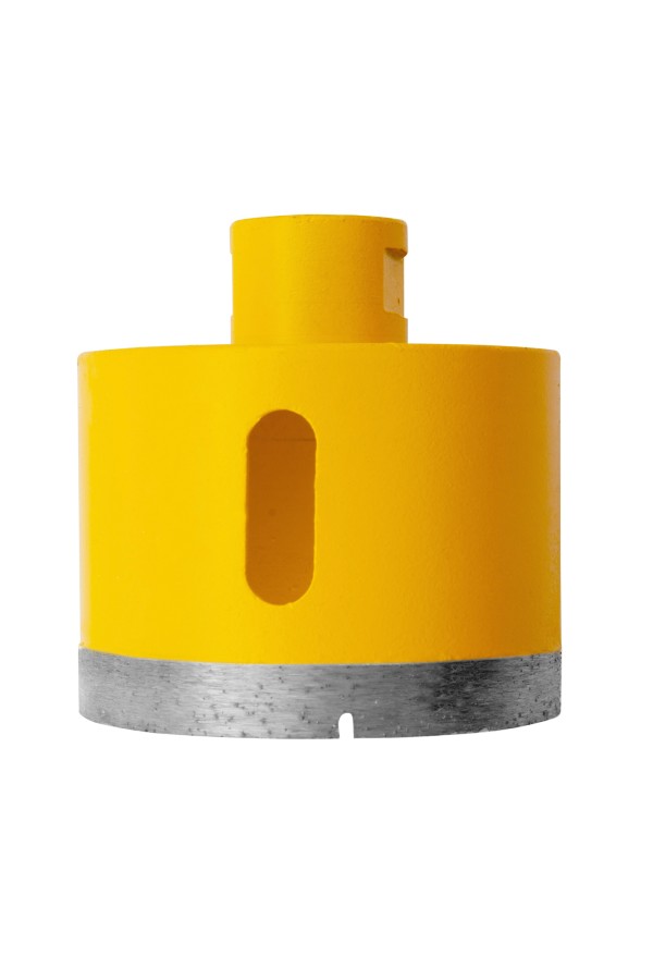 Сверло алмазное по керамограниту, 75 мм, мокрая резка, М14 Denzel