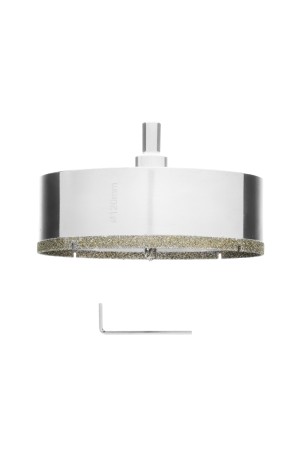 Сверло алмазное по керамограниту, 120 х 67 мм, трехгранный хвостовик Matrix