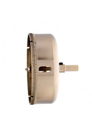 Сверло по керамической плитке и стеклу, 80 х 55 мм, шестигранный хвостовик, с центрующим сверлом Сибртех