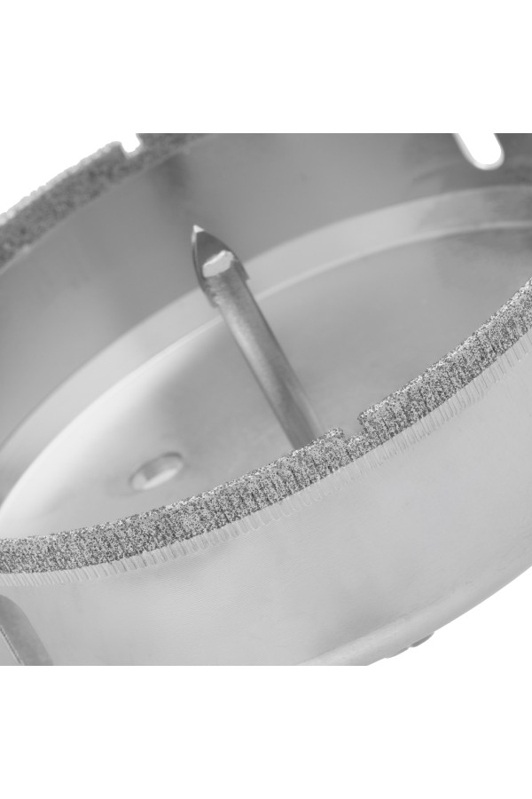 Сверло по керамической плитке и стеклу, 100 х 55 мм, шестигранный хвостовик, с центрующим сверлом Сибртех