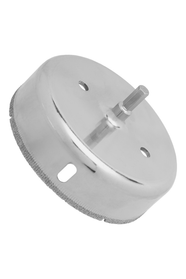 Сверло по керамической плитке и стеклу, 100 х 55 мм, шестигранный хвостовик, с центрующим сверлом Сибртех