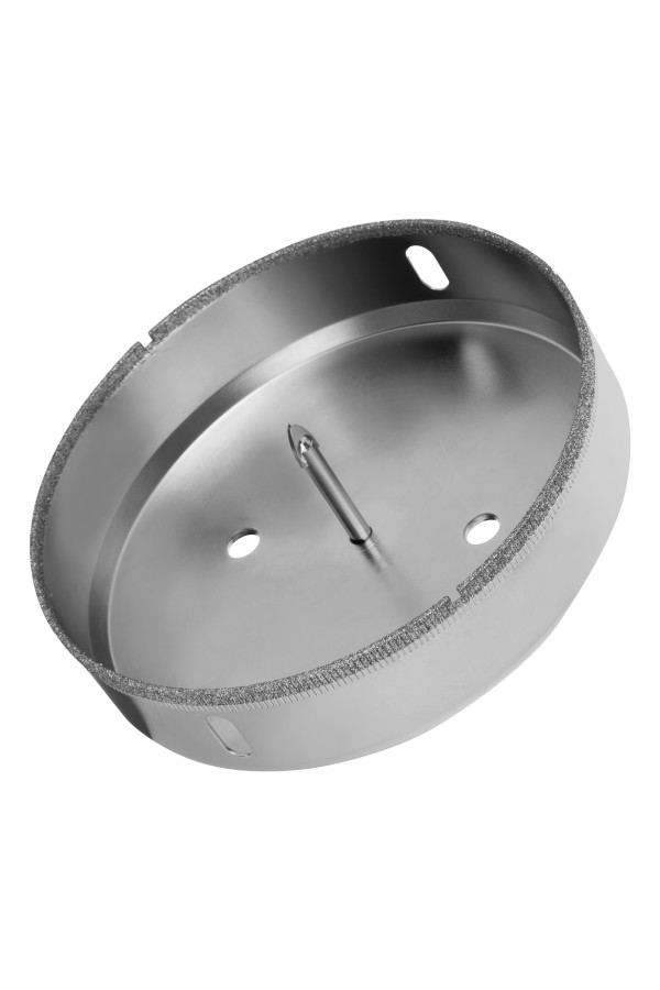 Сверло по керамической плитке и стеклу, 120 х 55 мм, шестигранный хвостовик, с центрующим сверлом Сибртех