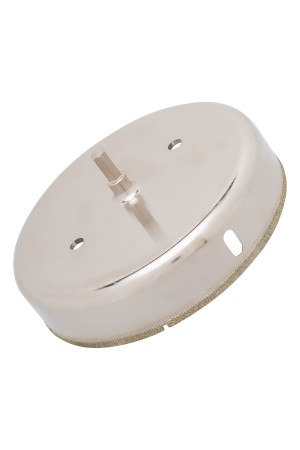 Сверло по керамической плитке и стеклу, 130 х 55 мм, шестигранный хвостовик, с центрующим сверлом Сибртех