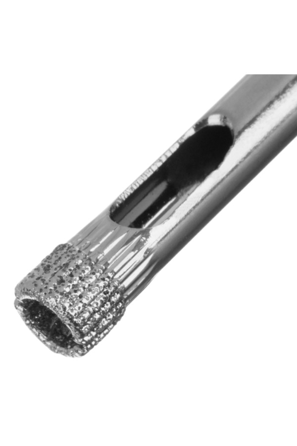 Сверло алмазное по керамической плитке и стеклу, 6 мм, цилиндрический хвостовик Sparta