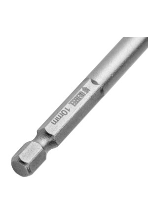 Сверло по керамической плитке 10 мм, крестовая пластина, шестигранный хвостовик// Denzel