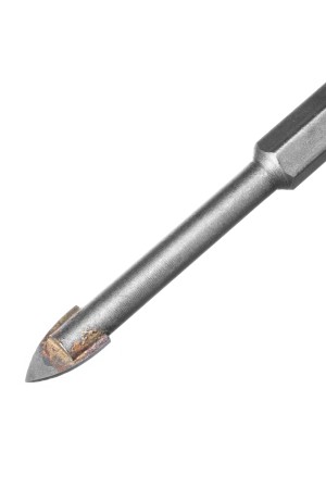 Сверло по керамической плитке и стеклу, 6 мм, шестигранный хвостовик// Matrix
