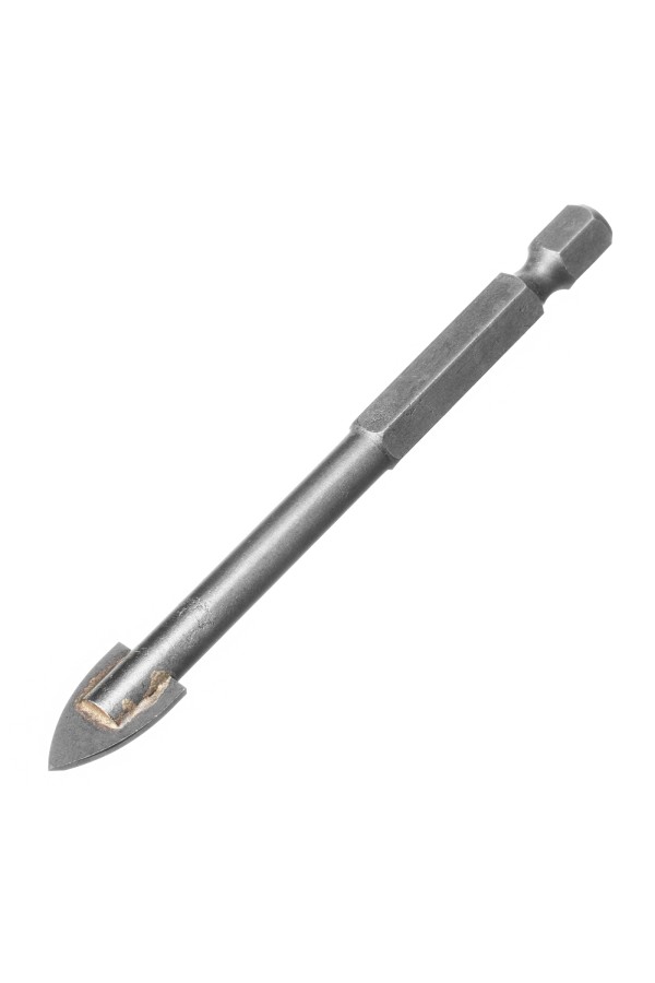 Сверло по керамической плитке и стеклу, 10 мм, шестигранный хвостовик Matrix