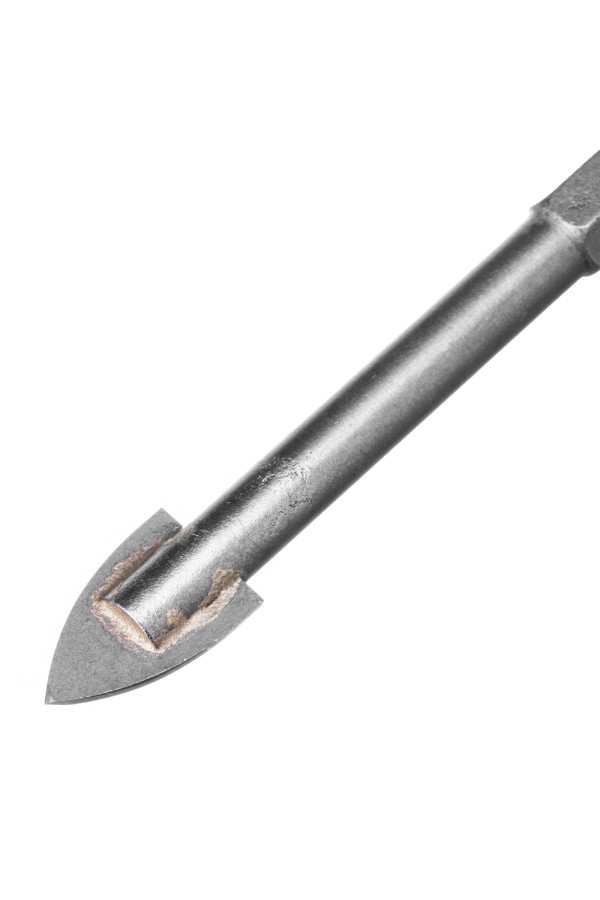 Сверло по керамической плитке и стеклу, 10 мм, шестигранный хвостовик Matrix