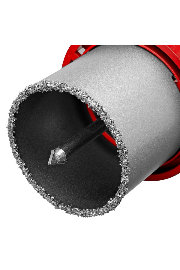 Набор коронок по керамической плитке, 33-53-67-73 мм, шестигранный хвостовик Matrix