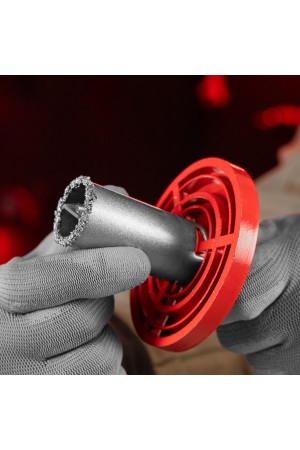 Набор коронок по керамической плитке, 33-53-67-73 мм, шестигранный хвостовик Matrix