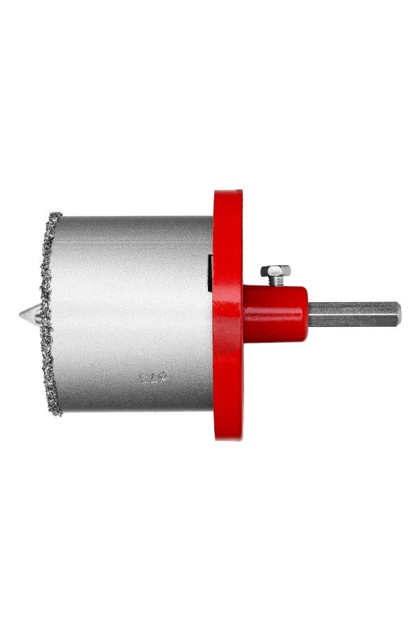 Набор коронок по керамической плитке, 33-53-67-73 мм, шестигранный хвостовик Matrix
