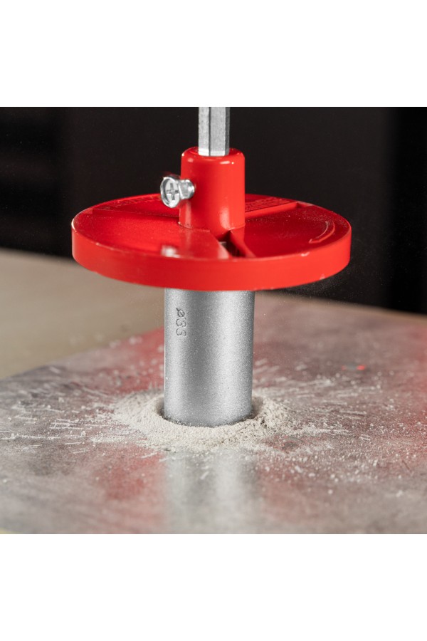 Набор коронок по керамической плитке, 33-53-67-73 мм, шестигранный хвостовик Matrix