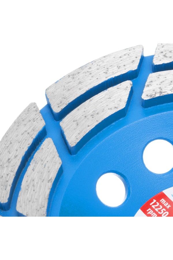 Чашка алмазная зачистная, 125 мм, двухрядная Барс