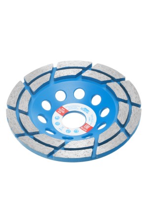 Чашка алмазная зачистная, 125 мм, двухрядная Барс