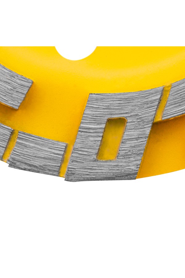 Чашка алмазная зачистная, 125 мм, Волна Denzel