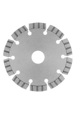 Диск алмазный, 125 х 22.2 мм, лазерная приварка турбо-сегментов, сухая резка Gross