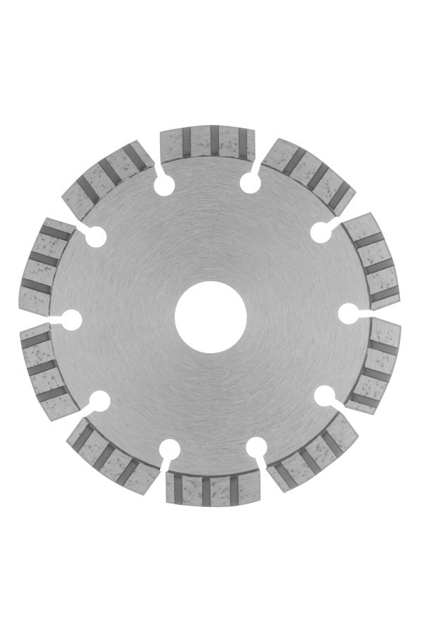 Диск алмазный, 125 х 22.2 мм, лазерная приварка турбо-сегментов, сухая резка Gross