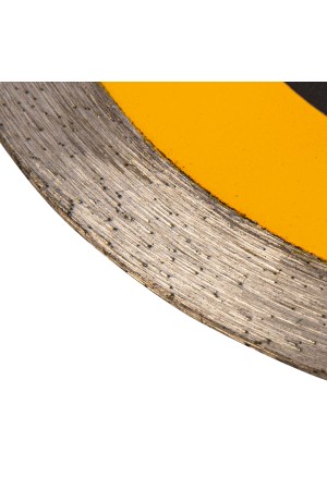 Диск алмазный отрезной 115 х 22,2 мм, сплошной, супертонкий, горячий пресс, мокрое резание// Denzel