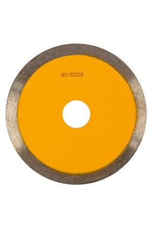 Диск алмазный отрезной 115 х 22,2 мм, сплошной, супертонкий, горячий пресс, мокрое резание// Denzel