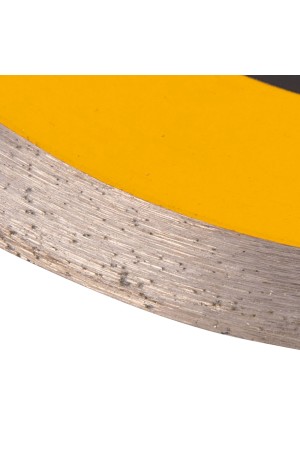 Диск алмазный отрезной 125 х 22,2 мм, сплошной, супертонкий, горячий пресс, мокрое резание// Denzel