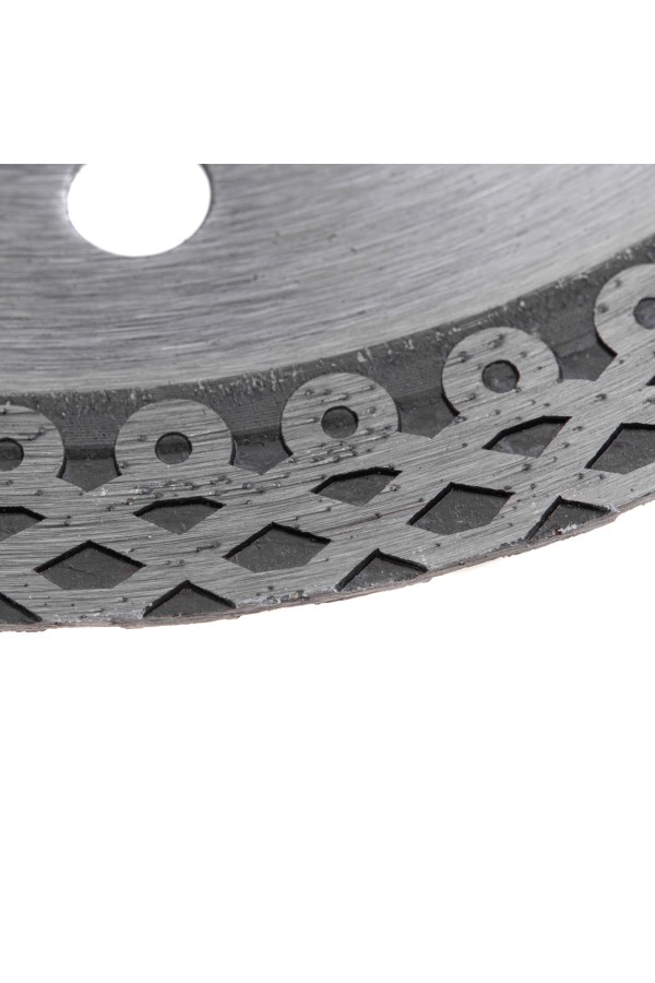 Диск алмазный, 115 х 22.2 мм, тонкий, сплошной (Jaguar) мокрая резка Gross