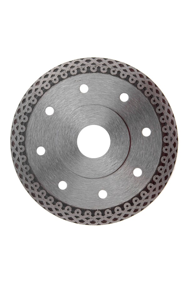 Диск алмазный, 115 х 22.2 мм, тонкий, сплошной (Jaguar) мокрая резка Gross