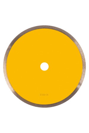 Диск алмазный отрезной 230 х 22,2 мм, сплошной, супертонкий, горячий пресс, мокрое резание// Denzel